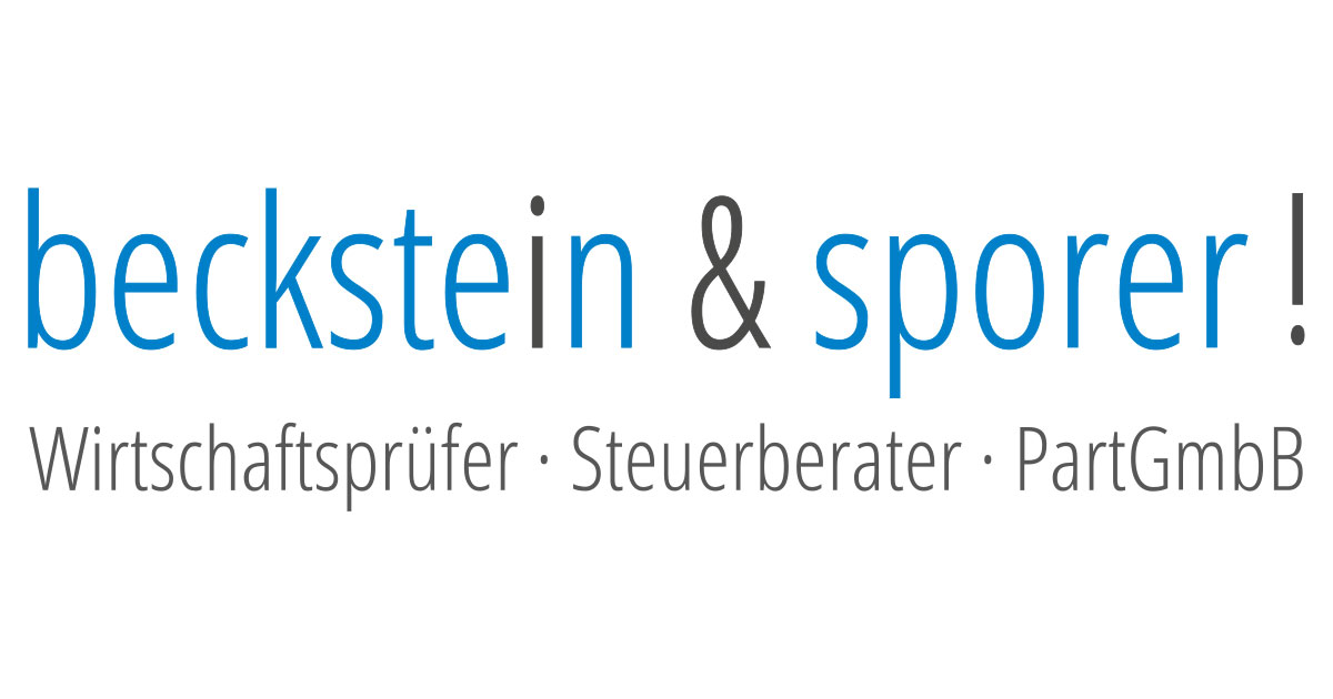 beckstein & sporer! Wirtschaftsprüfer Steuerberater PartGmbB